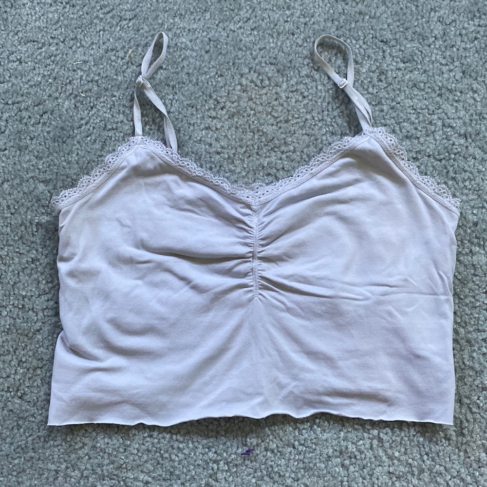 white tank top